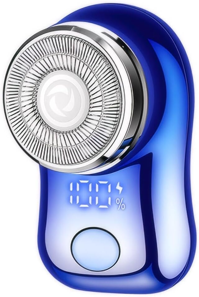 Mini Shaver 3 Blades Portable Electric Shaver Type-c Fast Charging Pocket Razor Beard Trimmer Shaving Machine